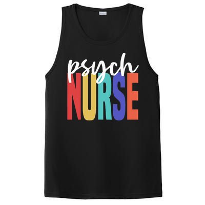 Retro Psych Nurse Psychiatric Nursing Psychology Health RN PosiCharge Competitor Tank