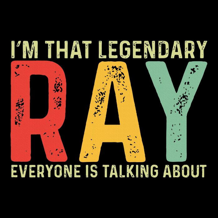 Ray Personal Name First Name Funny Ray Legacy Cool Fit Booney Bucket Hat