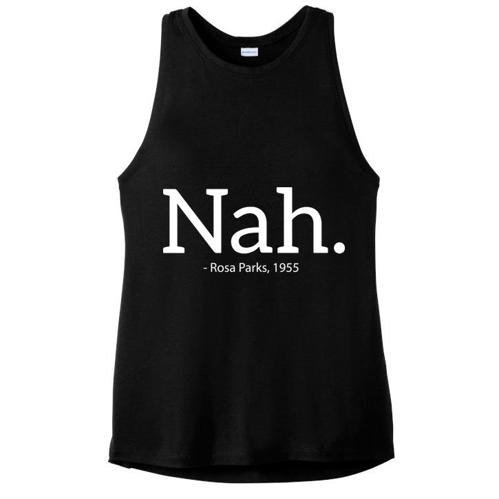 Rosa Parks Nah Civil Rights Political Funny Ladies PosiCharge Tri-Blend Wicking Tank