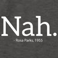 Rosa Parks Nah Civil Rights Political Funny Vector Backpack