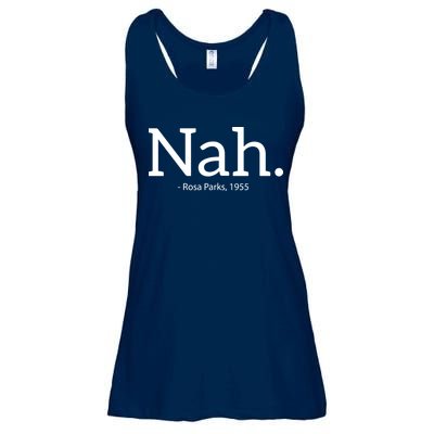 Rosa Parks Nah Civil Rights Political Funny Ladies Essential Flowy Tank