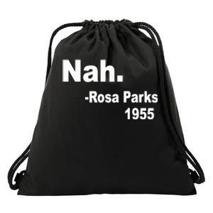 Rosa Parks Nah 1955 Drawstring Bag