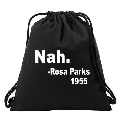 Rosa Parks Nah 1955 Drawstring Bag