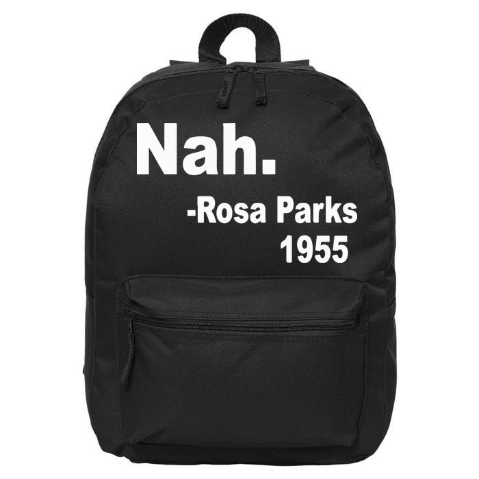 Rosa Parks Nah 1955 16 in Basic Backpack