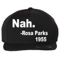 Rosa Parks Nah 1955 Wool Snapback Cap