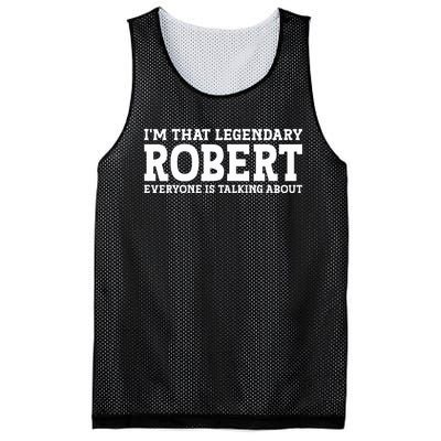 Robert Personal Name Funny Robert Mesh Reversible Basketball Jersey Tank