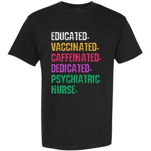 Retro Psych Nurse Psychiatric Nursing Mental Health Nurses Garment-Dyed Heavyweight T-Shirt