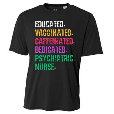 Retro Psych Nurse Psychiatric Nursing Mental Health Nurses Cooling Performance Crew T-Shirt