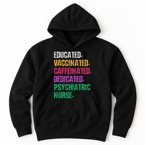 Retro Psych Nurse Psychiatric Nursing Mental Health Nurses Hoodie