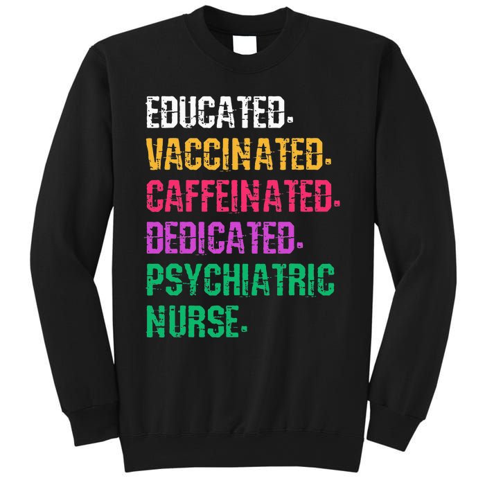 Retro Psych Nurse Psychiatric Nursing Mental Health Nurses Sweatshirt