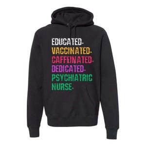 Retro Psych Nurse Psychiatric Nursing Mental Health Nurses Premium Hoodie