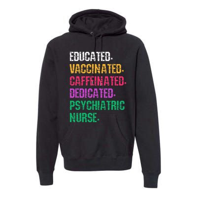 Retro Psych Nurse Psychiatric Nursing Mental Health Nurses Premium Hoodie