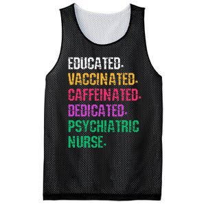 Retro Psych Nurse Psychiatric Nursing Mental Health Nurses Mesh Reversible Basketball Jersey Tank