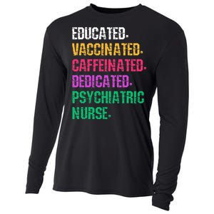 Retro Psych Nurse Psychiatric Nursing Mental Health Nurses Cooling Performance Long Sleeve Crew