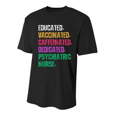 Retro Psych Nurse Psychiatric Nursing Mental Health Nurses Youth Performance Sprint T-Shirt