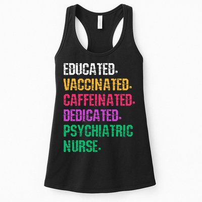 Retro Psych Nurse Psychiatric Nursing Mental Health Nurses Womens Tank Top