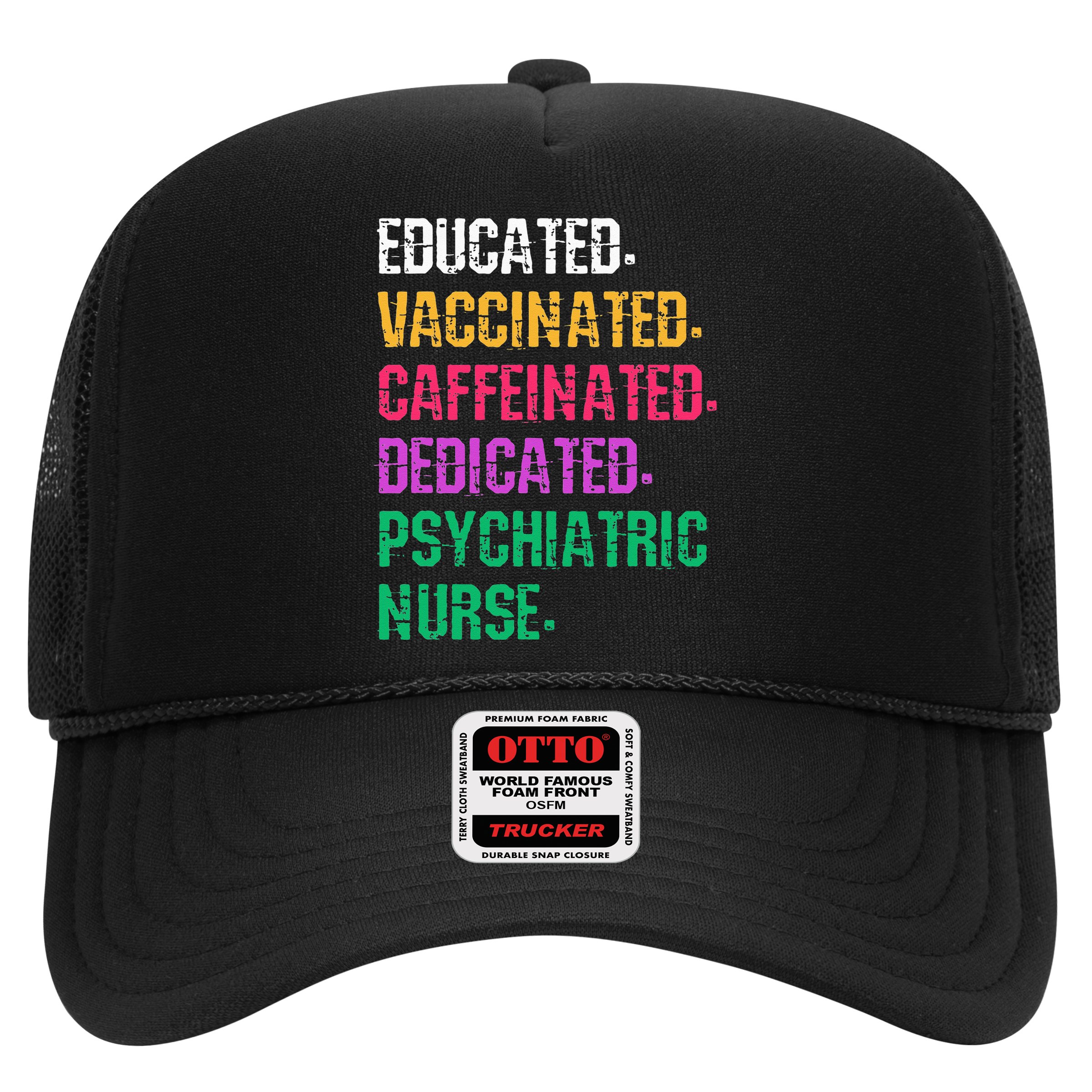 Retro Psych Nurse Psychiatric Nursing Mental Health Nurses Hat