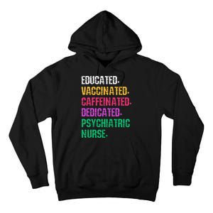 Retro Psych Nurse Psychiatric Nursing Mental Health Nurses Tall Hoodie