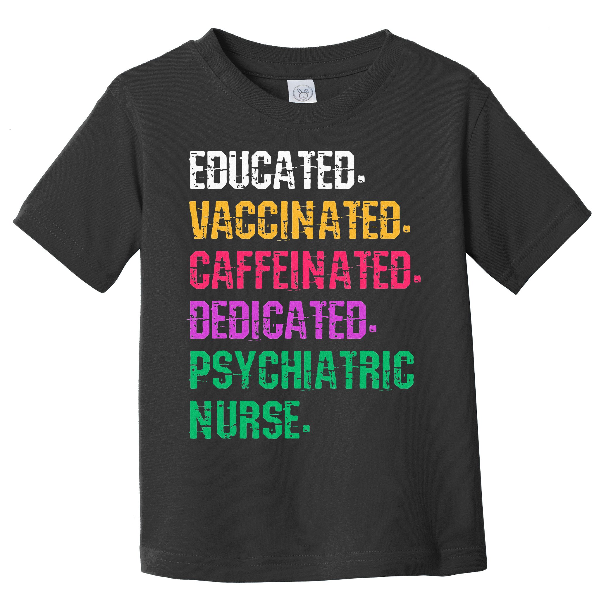 Retro Psych Nurse Psychiatric Nursing Mental Health Nurses Toddler T-Shirt