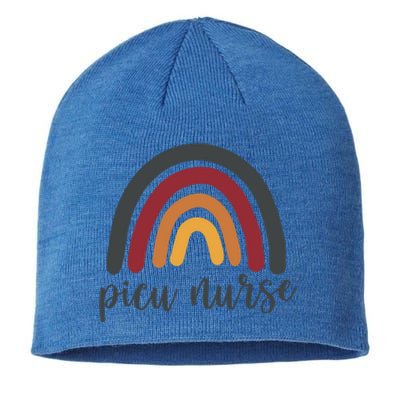 Rainbow Picu Nurse Gift Sustainable Beanie