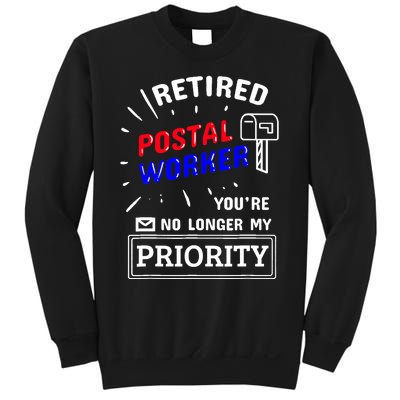 Retired Post Office Postal Worker Retirement Postman Sweatshirt