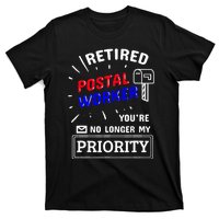 Retired Post Office Postal Worker Retirement Postman T-Shirt