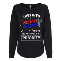 Retired Post Office Postal Worker Retirement Postman Womens California Wash Sweatshirt