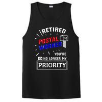 Retired Post Office Postal Worker Retirement Postman PosiCharge Competitor Tank