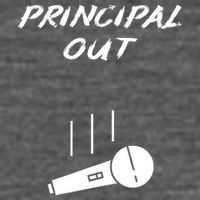 Retired Principal Out Retirement Mic Drop End Of Year Funny Button