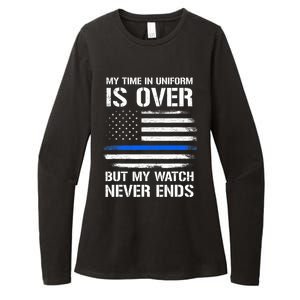 Retired Police Officer Gifts Womens CVC Long Sleeve Shirt