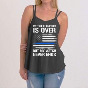 Retired Police Officer Gifts Women's Strappy Tank