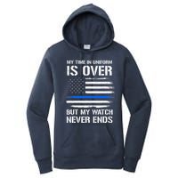 Retired Police Officer Gifts Women's Pullover Hoodie