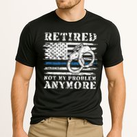 Retired Police Officer Retirement Funny Police Cooling Performance Crew T-Shirt