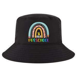 Rainbow Peace Out Preschool Happy Last Day Of School Gift Cool Comfort Performance Bucket Hat