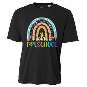 Rainbow Peace Out Preschool Happy Last Day Of School Gift Cooling Performance Crew T-Shirt