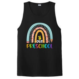 Rainbow Peace Out Preschool Happy Last Day Of School Gift PosiCharge Competitor Tank