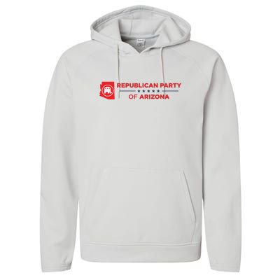 Republican Party Of Arizona Performance Fleece Hoodie