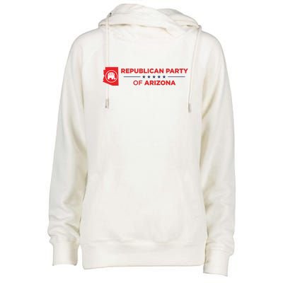 Republican Party Of Arizona Womens Funnel Neck Pullover Hood