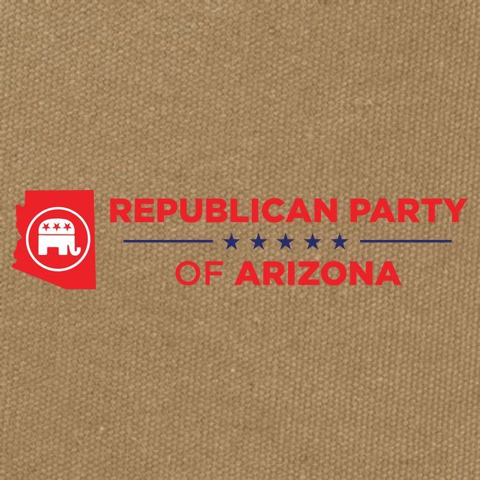 Republican Party Of Arizona Cotton Canvas Backpack