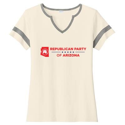 Republican Party Of Arizona Ladies Halftime Notch Neck Tee