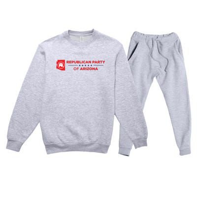 Republican Party Of Arizona Premium Crewneck Sweatsuit Set