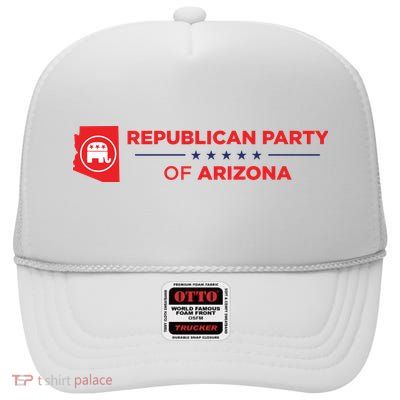 Republican Party Of Arizona High Crown Mesh Back Trucker Hat