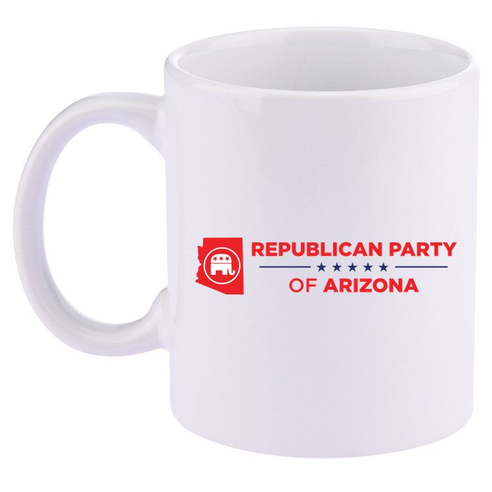 Republican Party Of Arizona 11oz C Handle Ceramic Mug