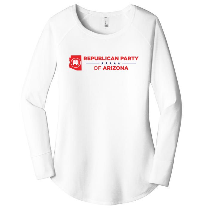 Republican Party Of Arizona Women's Perfect Tri Tunic Long Sleeve Shirt