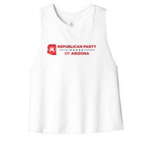 Republican Party Of Arizona Women's Racerback Cropped Tank