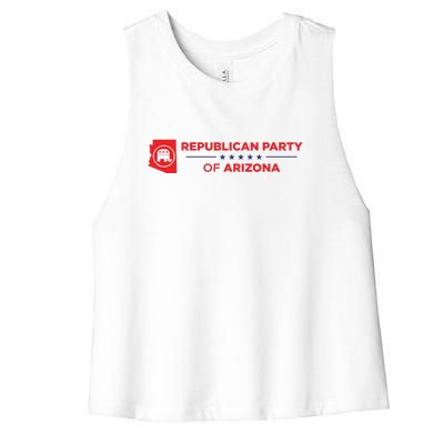 Republican Party Of Arizona Women's Racerback Cropped Tank