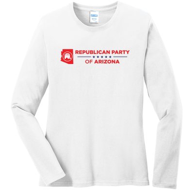 Republican Party Of Arizona Ladies Long Sleeve Shirt