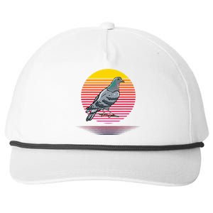 Retro Pigeon Owner Lover Gifts Pigeon Love Gift Snapback Five-Panel Rope Hat