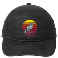 Retro Pigeon Owner Lover Gifts Pigeon Love Gift 7-Panel Snapback Hat