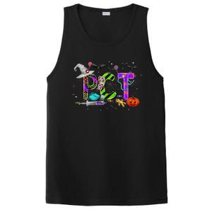 Retro Pct Patient Care Technician Halloween Spooky Season PosiCharge Competitor Tank